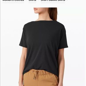 Lululemon Back In Action Short Sleeve
